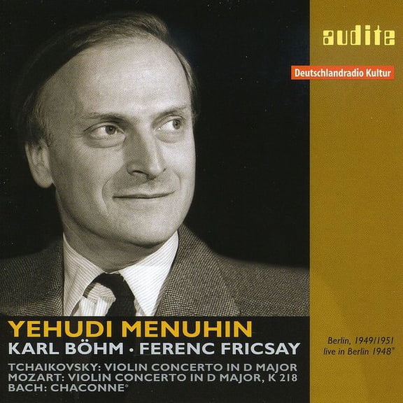 Yehudi Menuhin - Violin Concertos - Music & Performance - CD