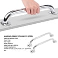 thumbnail image 3 of Marine Grab Handle, Sturdy Structure User Friendly 2PCS Boat Handrail Grab  for Apartments, 3 of 7
