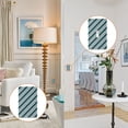 thumbnail image 4 of Yayeee Toggle Light Switch Wall Plate 1-Gang 4.5"x2.7" Home Decorative Outlet Cover, Green Stripes Pattern, 4 of 7