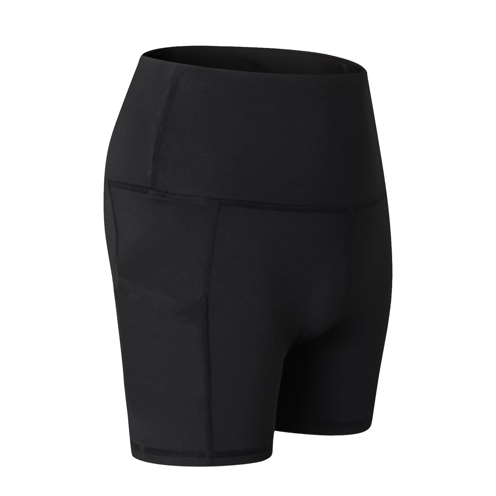 ZKCCNUK Womens Shorts Women's Sports Pants High-waist Yoga 3