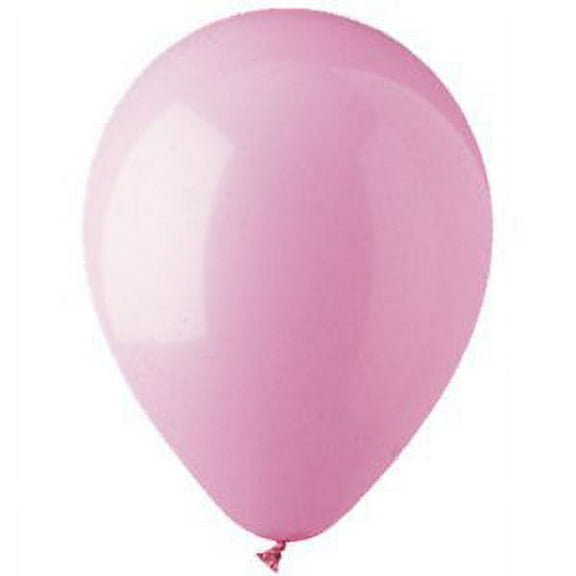 Pink 5" Decorator Quality Latex Balloons in a Bulk 100 Pack