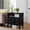 Black, variant on Fluted Pilasters and Convenient Charging - Add a Touch of Beauty While Keeping Devices Powered