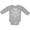 AC-Heather Grey, variant on Inktastic San Diego California Cute Surfing Boys or Girls Long Sleeve Baby Bodysuit