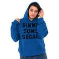 thumbnail image 3 of Gimme Some Sugar Flirty Cute Gym Hoodie Sweatshirt Women Men Brisco Brands X, 3 of 6