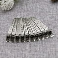 thumbnail image 4 of New 10pcs Hair Clips Stainless Steel Hairdressing Duck Bill Alligator Clips, 4 of 5