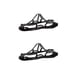 thumbnail image 1 of Advancent 2 piezas de cubierta de agarre para zapatos de nieve y hielo para exteriores, protector de botas antideslizantes para roca, crampones Pescar, 1 of 6