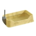 thumbnail image 3 of EHJRE Litter Tray for Small Dogs Indoor Dog Potty Tray Anti Splashing Potty Trainer Yellow, 3 of 8