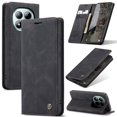 thumbnail image 4 of Funda FOXDOCK cartera de cuero retro para FOXDOCK Redmi Note 15 Pro Plus 5G – Resistente a golpes, ranuras para tarjetas – negra, 4 of 5