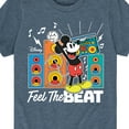 thumbnail image 3 of Disney - Mickey Feel The Beat - Toddler & Youth Short Sleeve Graphic T-Shirt, 3 of 5