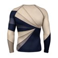 thumbnail image 5 of IWRICH Men's Long Sleeve Upf 50+ Rash Guard Cool Dry Performance Fit Compression Sports Athletic Shirts Tops 14-Beige XL, 5 of 5