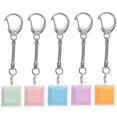 thumbnail image 1 of 5 Pcs Porte-Clés Clavier en Métal Acrylique Simulation Sac pour Garçons Porte-Clés Décoration, 1 of 8