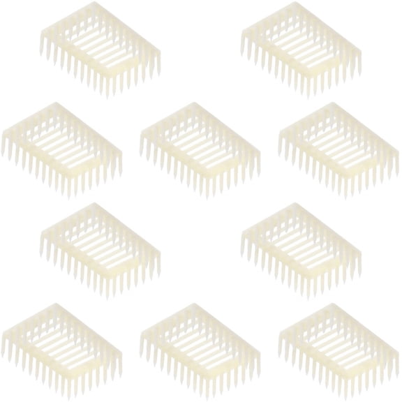 Sinyiin 10Pcs Queen Bees Cage Beekeeping Equipment Prevents Oviposition Plastic Design