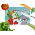 thumbnail image 2 of Carolines Treasures Snowman with Weimaraner Glass Cutting Board Large 12H x 16W multicolor, 2 of 2