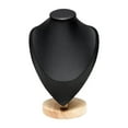thumbnail image 2 of Necklace Display Bust Smooth Stable for Dresser Retail store Showroom Black M, 2 of 9