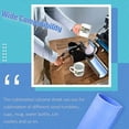 thumbnail image 4 of 3pcs Sublimation Glass Packaging Silicone Sheet with Cup Press Beam Accessories and Cup Press Subl, 4 of 5