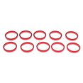 thumbnail image 2 of 10 piezas de arandela de auriculares de bicicleta Sunnimix de aleación de aluminio rojo, 2 of 8