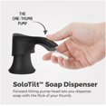 thumbnail image 7 of Pfister Ksd-Kem Solotilt Deck Mounted Soap Dispenser - Spot Defense Stainless Steel, 7 of 7