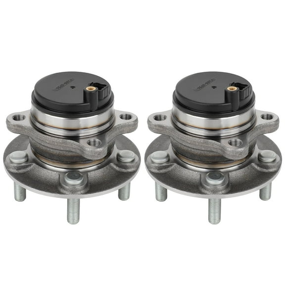 cciyu Wheel Hub Bearing Assembly 2pcs Left Rear Right 5 lugs Has ABS with tegral Sensor 512497 Replacement for Ford Fusion 2014-2020 FWD Models; From 01/18/2 Wheel Hubs