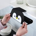 thumbnail image 2 of Soporte para toallas de papel con forma de pingüino montado en la pared sin perforaciones debajo de los gabinetes de cocina soporte para toallas de papel higiénico soporte para rollos de papel organiz JFHHH pequeña, 2 of 5