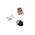 thumbnail image 5 of (6 pack) Goody Classic Mini Claw Clips, Slide-Proof Grip, All Hair Types, Assorted Colors, 12 Ct, 5 of 6