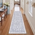 thumbnail image 5 of KUETH Modern 3x5 Area Rugs for Living Room, Non Slip Machine Washable Retro Rugs, Low Pile Chenille Print Rug for Bedroom, Dining Room, Home Office, 5 of 8