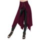 thumbnail image 4 of Falda Medieval negra para mujer, disfraces de Cosplay, dobladillo irregular Vintage, Steampunk, gótico, para Halloween, 4 of 5
