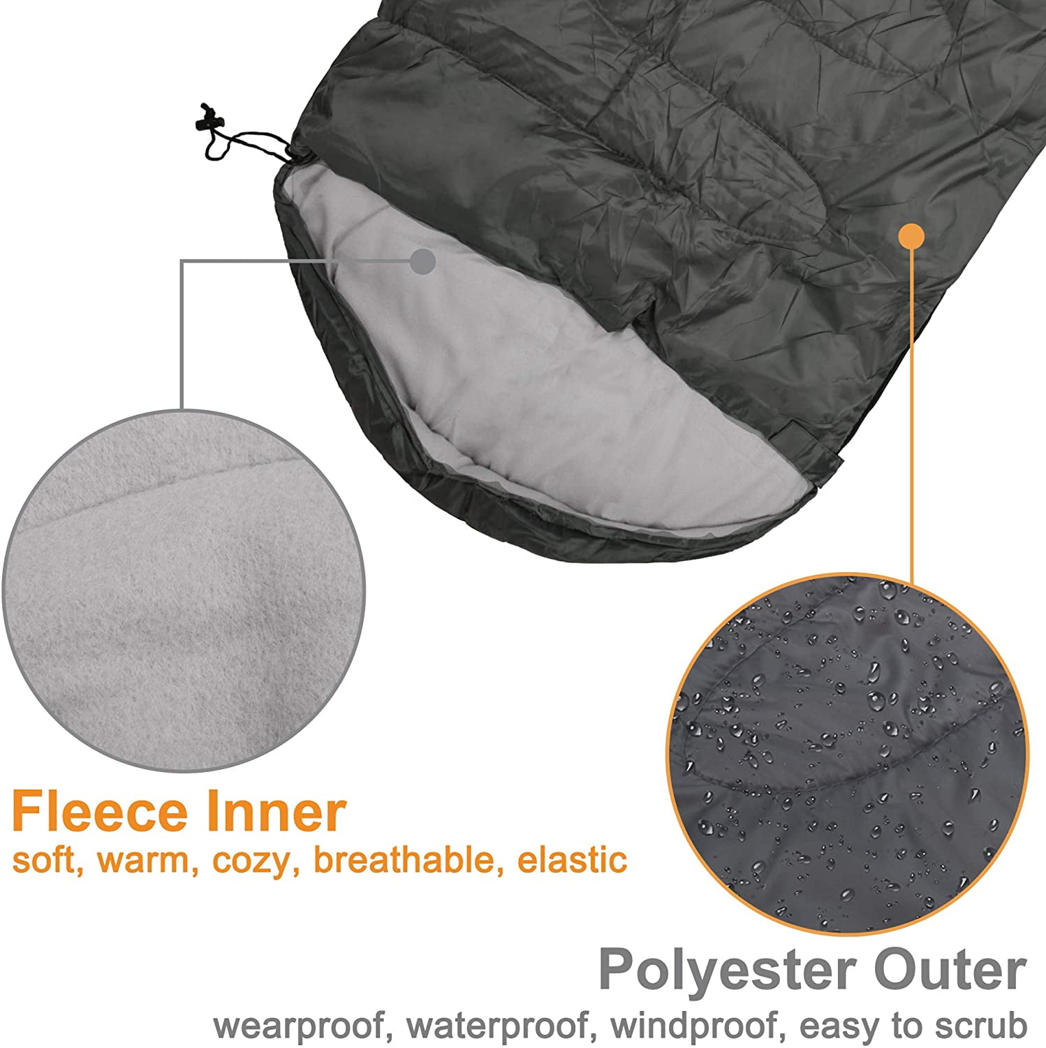 Dog Bed Sleeping Bag for Pet Warm Travel Bag Pet Sleeping Bag Backpack Portable Lightweight Dog Travel Bed Mattress Pets Mat for Traveling Camping Hiking Outdoor Indoor