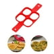 thumbnail image 5 of Fiudx Molde Multifuncional para Tortillas de 4 Agujeros, de Silicona, Fácil de Desmoldar, Antiadherente, Ideal para Desayunos, Fiestas Familiares, 35 X 20 X 19 Cm, 5 of 6