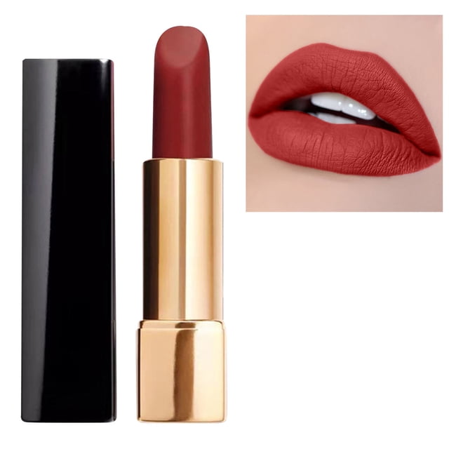 SIfdSeng Brillant à Lèvres pour Femmes Rouge à Lèvres Non Collant Ne Tombe Pas Couleur Rétention de Couleur Durable Rouge à Lèvres Velours Teinture à Lèvres Coréenne