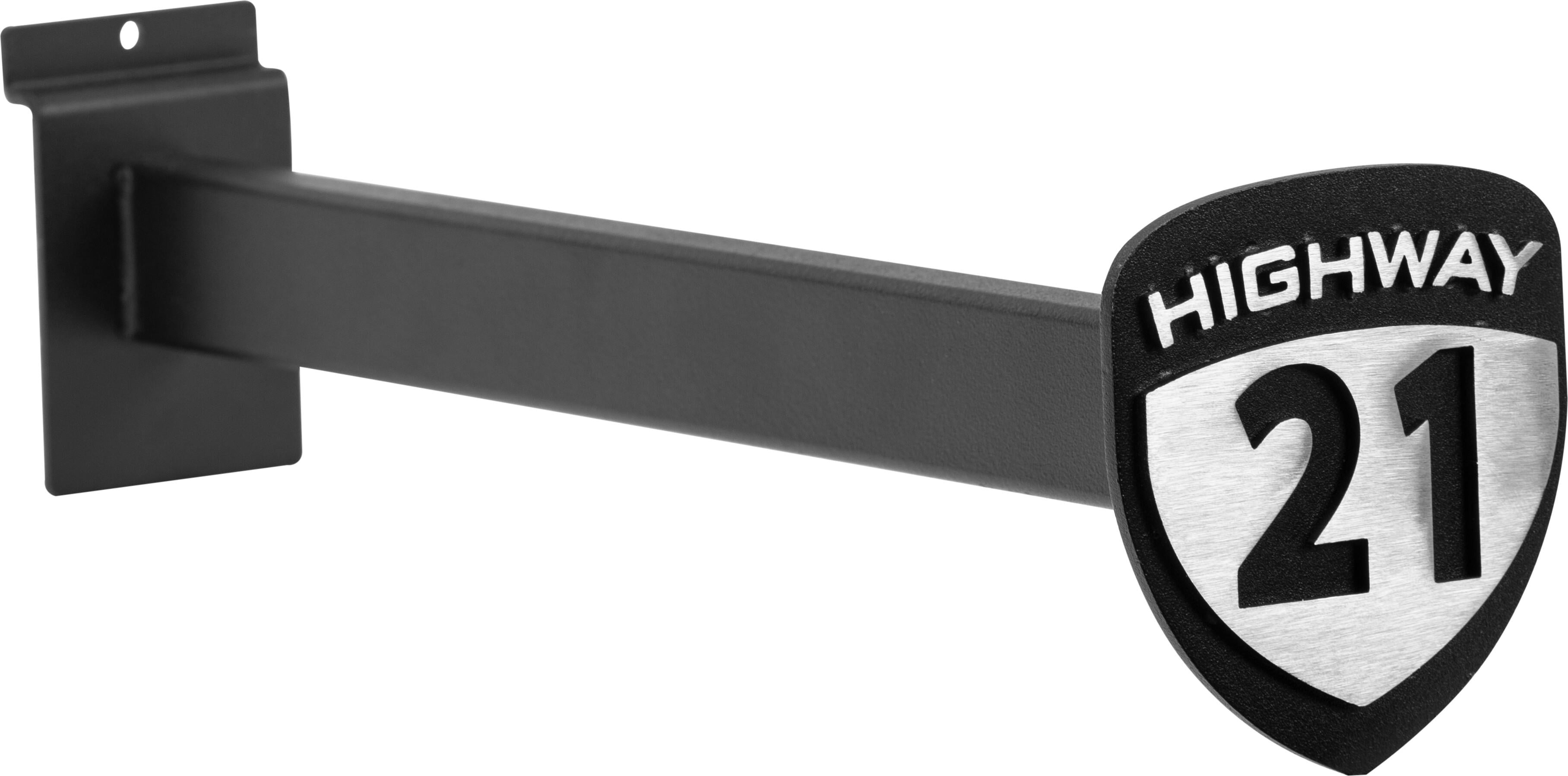 HIGHWAY 21 STRAIGHTHWY21 STRAIGHT PEG SLAT WALL HANGER POST