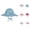 Blue, variant on Girls Lace Bucket Hat Korean Style Cute Princess Sun Cap Soft Cotton Breathable Wide Brim UV Protection Summer Hat for Toddler Kids Age 1-8 Beach Travel Outdoor Daily Wear Fashion Accessories