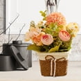 thumbnail image 4 of Flores Artificiales en Macetas, Centros de Mesa, Decoración de Mesa, Flores Artificiales, Rosa, 4 of 9