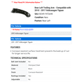 thumbnail image 2 of Rear Left Trailing Arm - Compatible with 2010 - 2017 Volkswagen Tiguan 2011 2012 2013 2014 2015 2016, 2 of 2
