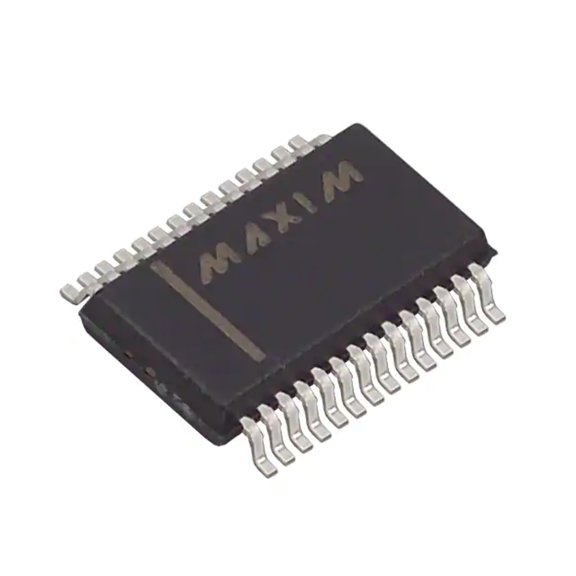 MAX196AEAI Integrated Circuits 12 Bit Analog to Digital Converter 6 Input 1 SAR 28SSOP
