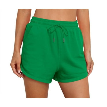 Asklazy Womens Sweat Shorts with Pockets Cotton Trendy Drawstring Summer Workout Running Casual Lounge Athletic Shorts for Women