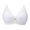 White, variant on enyan Womens Wireless Jelly Bra Plus Size Supportive Seamless Bras Full Coverage Push Up Comfortable No Underwire Tshirt Bras Sport Bra Black,M