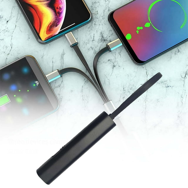 Klonfd Fast Charging Retractable Charger USB Charging Head Charging Retractable Phone Universal Chargers Retractable Data For All Device