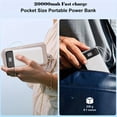 thumbnail image 5 of [Fast Charging | Portable] 20000mAh 20W Fast Charging Power Bank | Portable Charger with Built-in Cables | USB C Battery Pack for All Phones, Tablets, 5 of 10