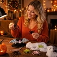 thumbnail image 5 of Porch Goose Halloween Outfits, White Bat Wing Hat Stylish Costume for 23 Inch Porch Goose Statue, Garden Lawn Outdoor Decor (C), 5 of 6