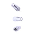 thumbnail image 3 of Naiovety Paquete de 2 tapas de válvula de neumático de aleación de aluminio para bicicleta, cubierta de pieza de repuesto, conjunto de rueda de Ciclismo Plata Naiovety OD003483-03, 3 of 6