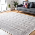 thumbnail image 2 of SAFAVIEH Metro Bayon Bordered Area Rug, Grey/Ivory, 8' x 10', 2 of 8