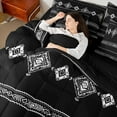 thumbnail image 4 of Castle Fairy Minimalist Aztec Twin Bedding Sets,Bohemian Tribal Bedding Comforter Set, 4 of 8