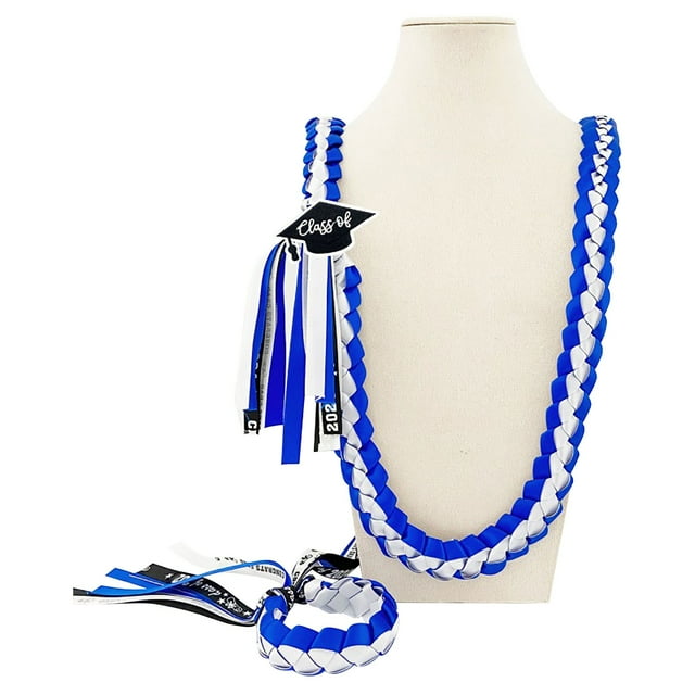 2025 Graduation Gift Wreath Ribbon Handmade Weaving Ribbon Colorful Ribbon Honor Rope Set