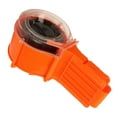thumbnail image 2 of Cargador de dardos de juguete con clip, 25 dardos de espuma EVA suaves, de plástico redondo, para juego de tiro, color naranja, 2 of 14