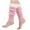 Pink, variant on Kaliqueen Women Winter Extra Soft Long Knitted Stirrup Legwarmer for Yoga, Running, Hiking, Outfits Accessories Etc.