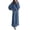 321#Blue, variant on Women's 2 Piece Outfits Fall Sweatsuits Oversized Hoodies Wide Leg Sweatpants Tracksuits Lounge Matching Sets