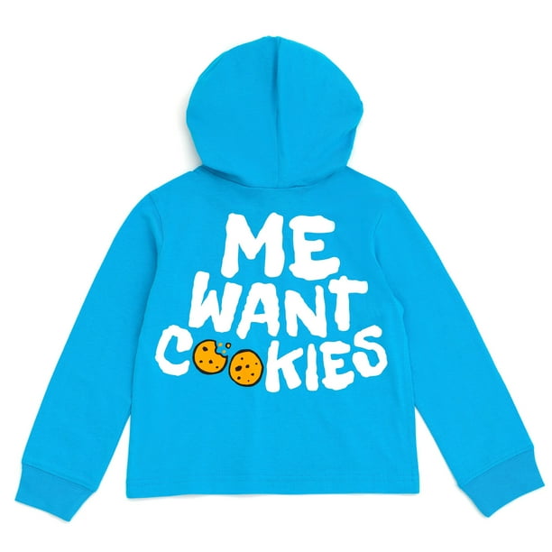 Sesame Street Cookie Monster Matching Family Cosplay Pullover
