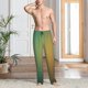 thumbnail image 2 of Balery Orange To Teal Gradient Pantalones de pijama para hombre, pijama ultraligero, pantalón de descanso-X-Large, 2 of 6