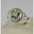 thumbnail image 4 of Navya Craft White Topaz 925 Solid Sterling Silver Handmade Women Statement Ring Size 4.5, 4 of 4