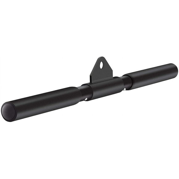 DIY Cable Machine Attachments Detachable Rotating Bar, V Shaped Press Down Bar Tricep Bars with EVA Foam Handle for Cable Pulley System